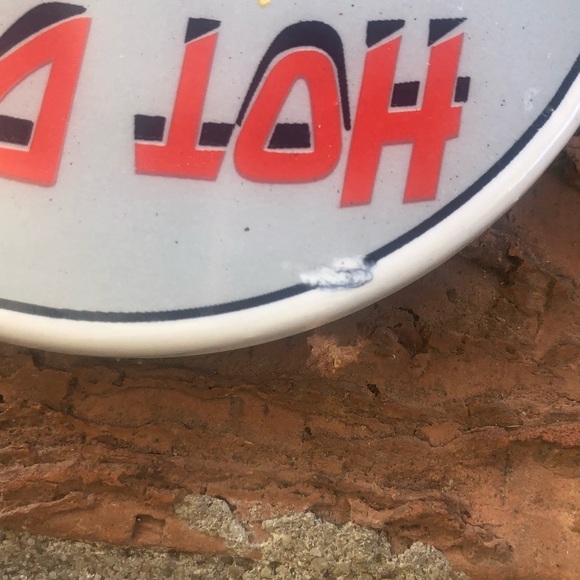 Set of 4 Ceramic Coasters Retro Diner Style Design - Picture 5 of 5